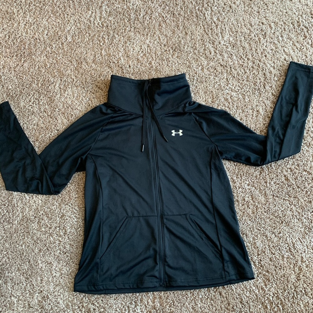 Black Under Armor zip up!